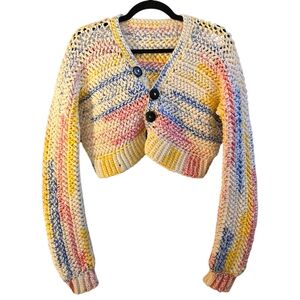 Handmade Cropped Cardigan